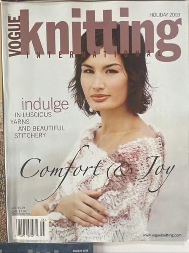 Vintage Vogue Knitting Magazines Lot of 4 Issues 2003-2004 - Picture 4 of 6