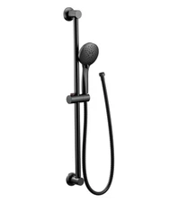 Moen 3558EPBL 5 Function Handheld Shower Eco-Perform. 30" Slide Bar Matte Black