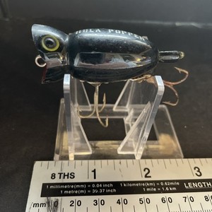 Vintage Fred Arbogast Hula Popper Fishing Lure 