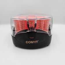 Conair Curls  Waves Hot Rollers Coral Compact 20 Multi-Size NO PINS HS83N