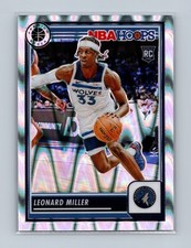 2023-24 Hoops Premium Stock #80 Leonard Miller Premium