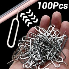 Sim Card Tray Ejector Removal Key Pin Tool Apple iPhone Samsung Galaxy Phone