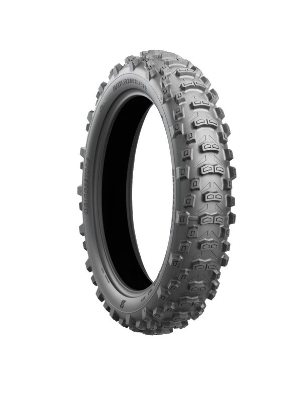 Pneu arrière Bridgestone Battlecross E50R 120/90-18 grip extrême en enduro