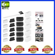 Compact 20PCS USB Port Protection Caps for A  C - Anti Dust Silicone Covers
