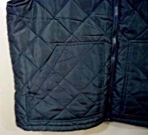 Hurley Weste Malone XL Thermalwall schwarz Full Zip gesteppte Taschen Skate Ski - Bild 5 von 6
