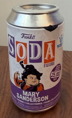 Funko Soda Hocus Pocus Mary Sanderson Vinyl Figure Exclusive Sealed Unopened new