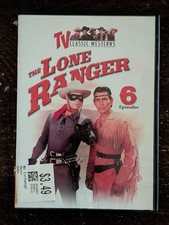 The Lone Ranger DVD 6 Episodes Classic Western TV Series Clayton Moore