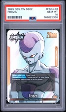 2025 DRAGON BALL SUPER CARD GAME FUSION WORLD MANGA BOOSTER 02 FRIEZA PSA 10