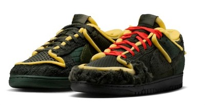 Nike Dunk Low Cactus Plant Flea Market CPFM Swamp Sponge Sequoia Size 9.5 