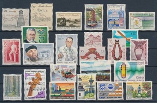 LT18392 Finland 1982 selection of nice stamps fine lot MNH