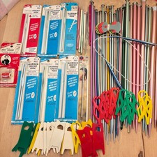 Large Lot Knitting Needles, Crochet Hooks Accessories