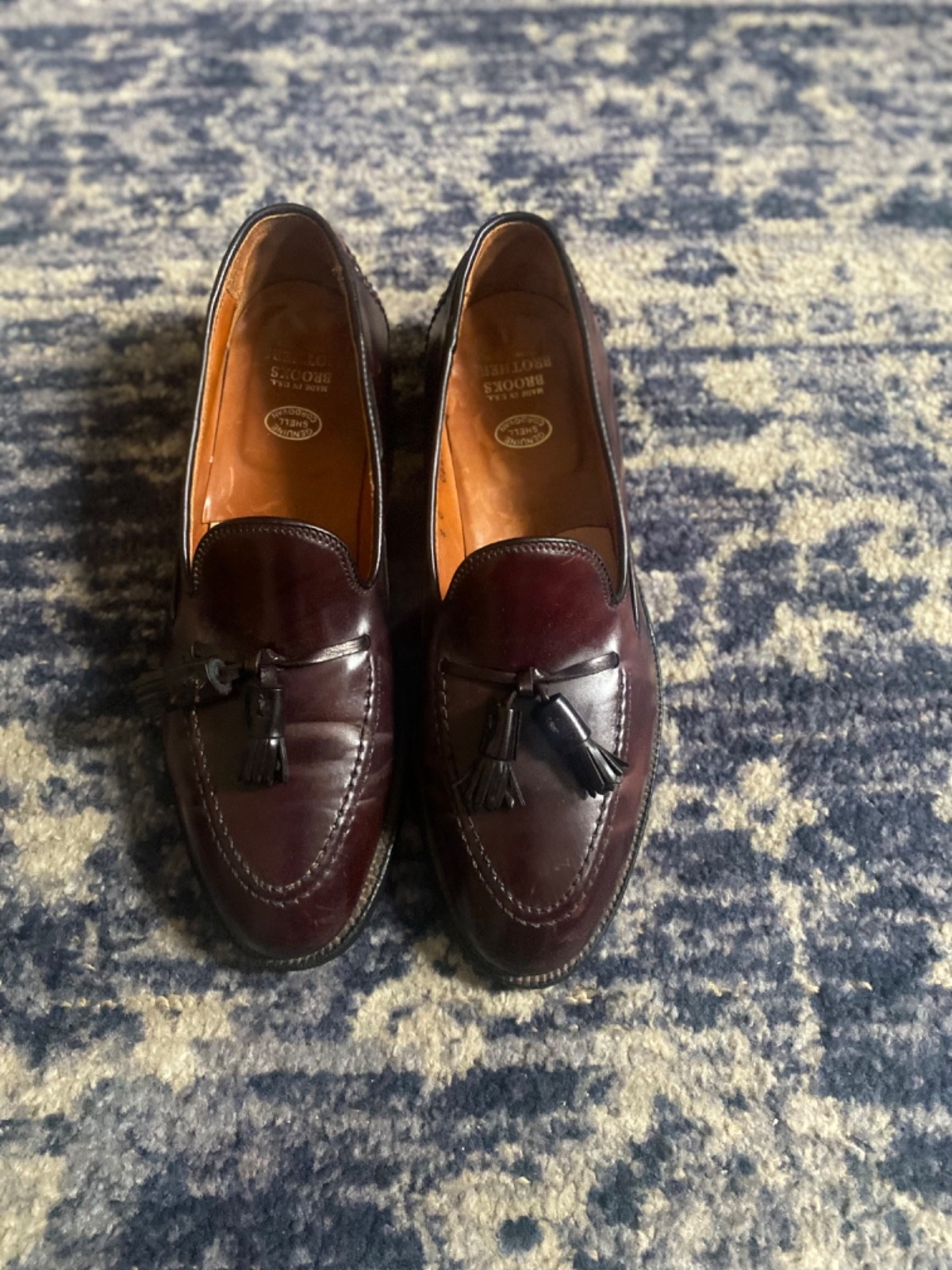 Alden 06601 Color 8 Shell Cordovan Tassel Loafer