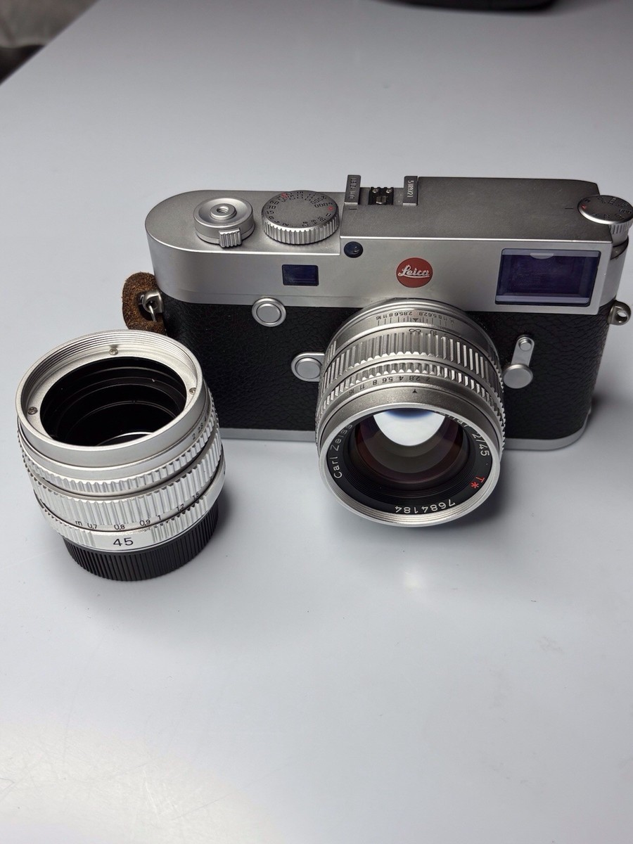Contax G 45mm f2 Convert To Leica M Helicoid (no Lens) silver