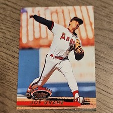 Topps Stadium Club 1993 Joe Grahe Rookie California Angels #262 MLB Card. rookie card picture