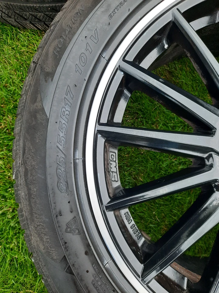 4x Winter Reifen/Räder mit Felgen gebraucht 225/55/R17 Zoll für MINI geeignet  - Bild 3 von 3