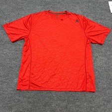 Reebok T-Shirt Mens Size 2XL Red Camo Speedwick Short Sleeve Athletic Gym Top
