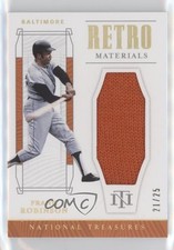 2019 National Treasures Retro Materials Holo Gold 21/25 Frank Robinson HOF 0l1