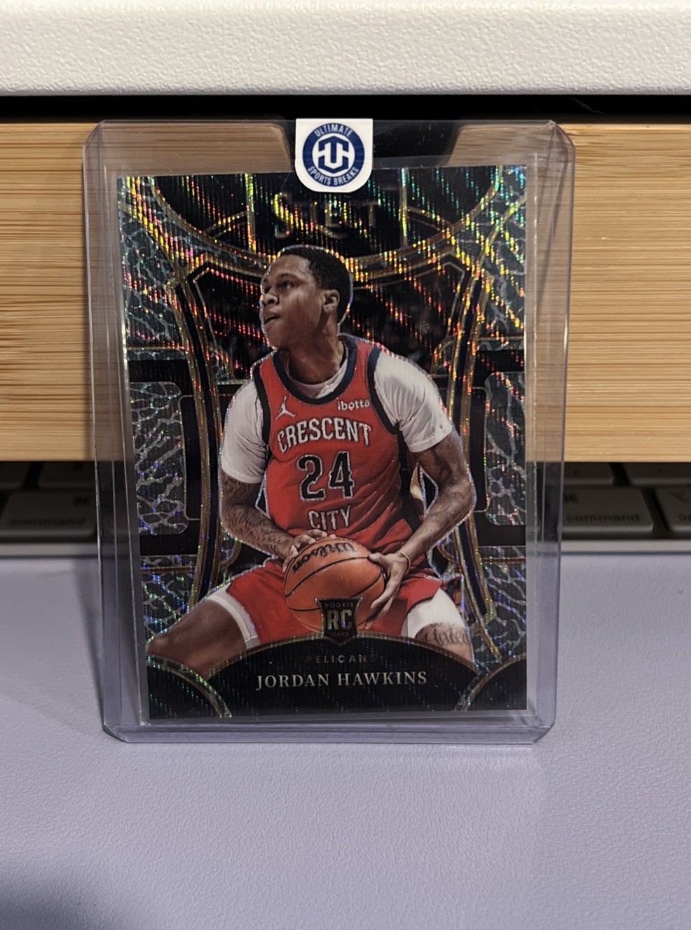 2023-24 Select Jordan Hawkins Mezzanine Elephant Prizm RC #334 Pelicans