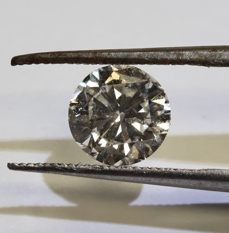 GIA certified 1.00ct SI1 H loose natural Round Cut Diamond 6.25X6.32X3.82mm