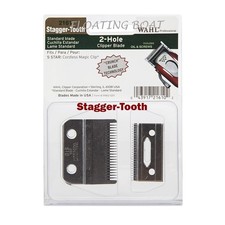 Wahl Stagger-Tooth 2-Hole Clipper Blade for Cordless Magic Clip