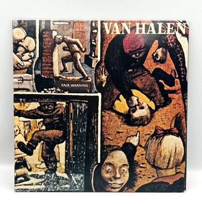 Van Halen Fair Warning LP Vinyl HS3540 (1981, Warner Bros.)