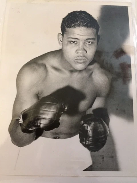 ボクシング! Joe Louis オリジナル 1935 年写真! (ラミネート加工) - 画像1/2