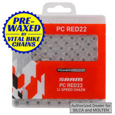 SRAM Red 22 Chain 11 speed - SILCA/MOLTEN/CERAMIC SPEED wax