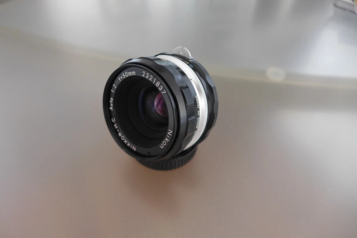 Nikon F2 Black w/ Nikkor 50mm f1.4 Lens DE-1 Eyelevel Finder -Clean, N