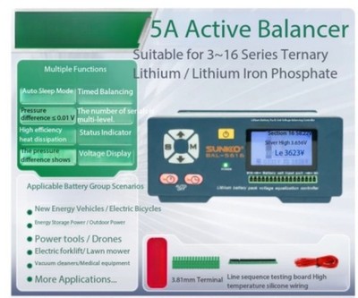 5616 Battery Balancing Controller Capacity Repair 5A Current Battery Balancer