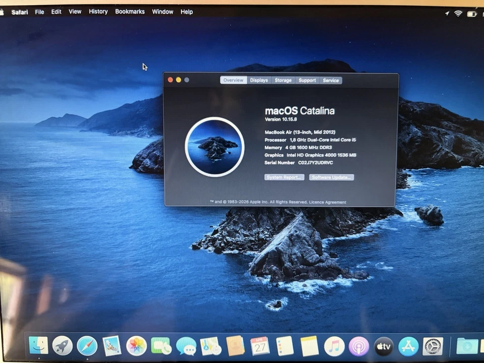Apple MacBook Air 13" 2012 · i5 · 4GB · 128GB, foto 3 di 3