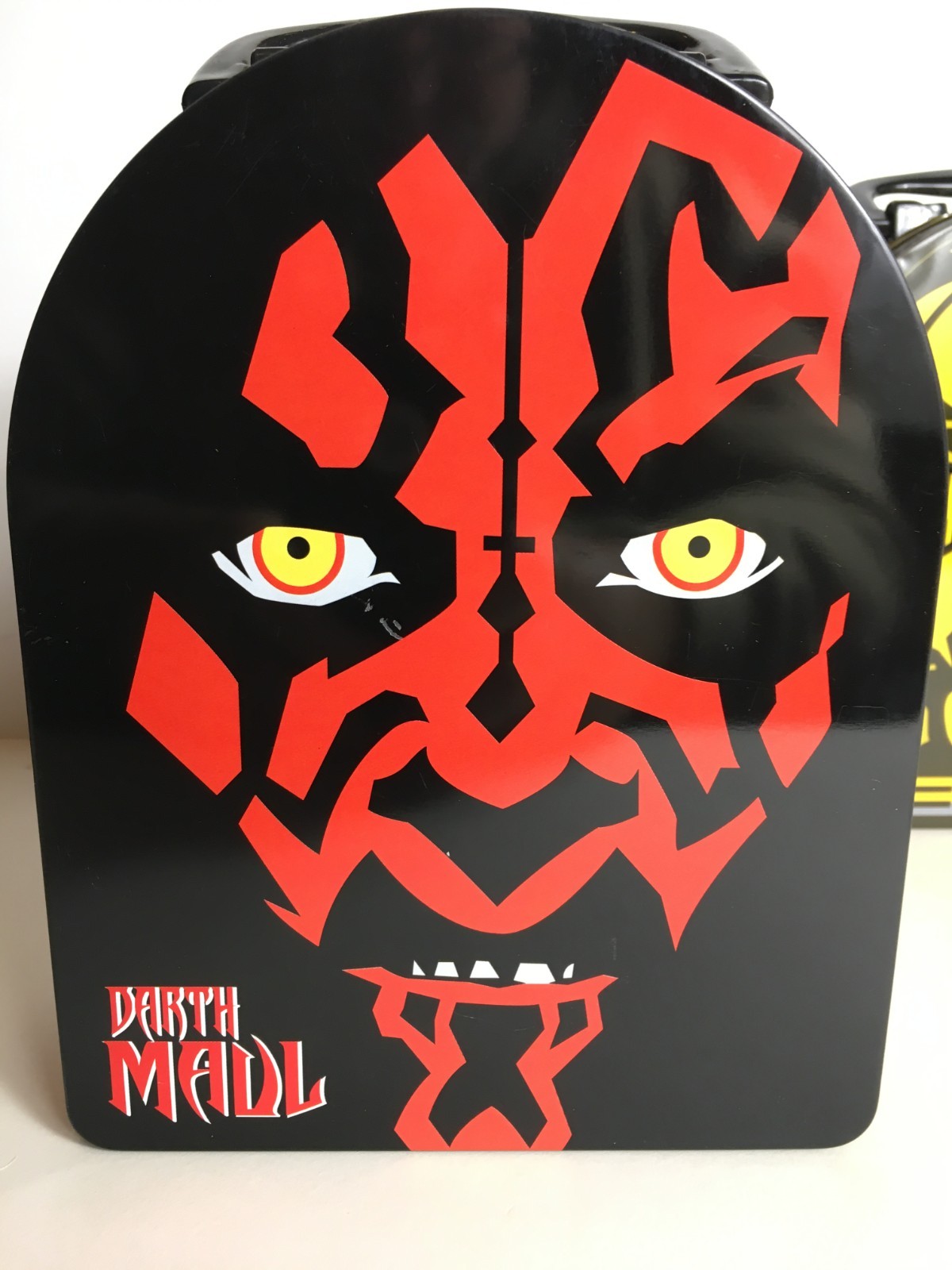 Star Wars C-3PO & Darth Maul Lunch Box lot Tin Box Co. Lucasfilm lunchbox