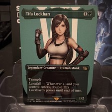 Tifa Lockhart [Borderless] #391 Prices | Magic Final Fantasy | Magic Cards