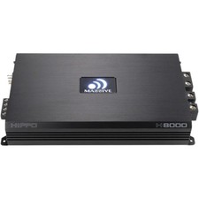 Amplificador de audio para automóvil monobloque de 8000 vatios 1 ohmio 1 canal audio masivo