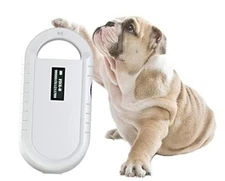 Pet ID Microchip Scanner,Universal Portable Handheld Animal Chip RFID Reader 