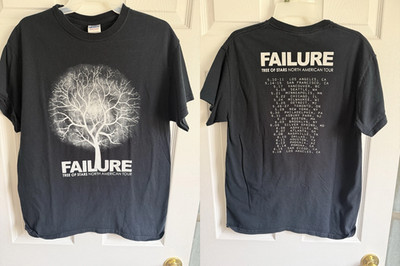 Failure Tree of Stars Tour Reprint T Shirt Size S-5XL