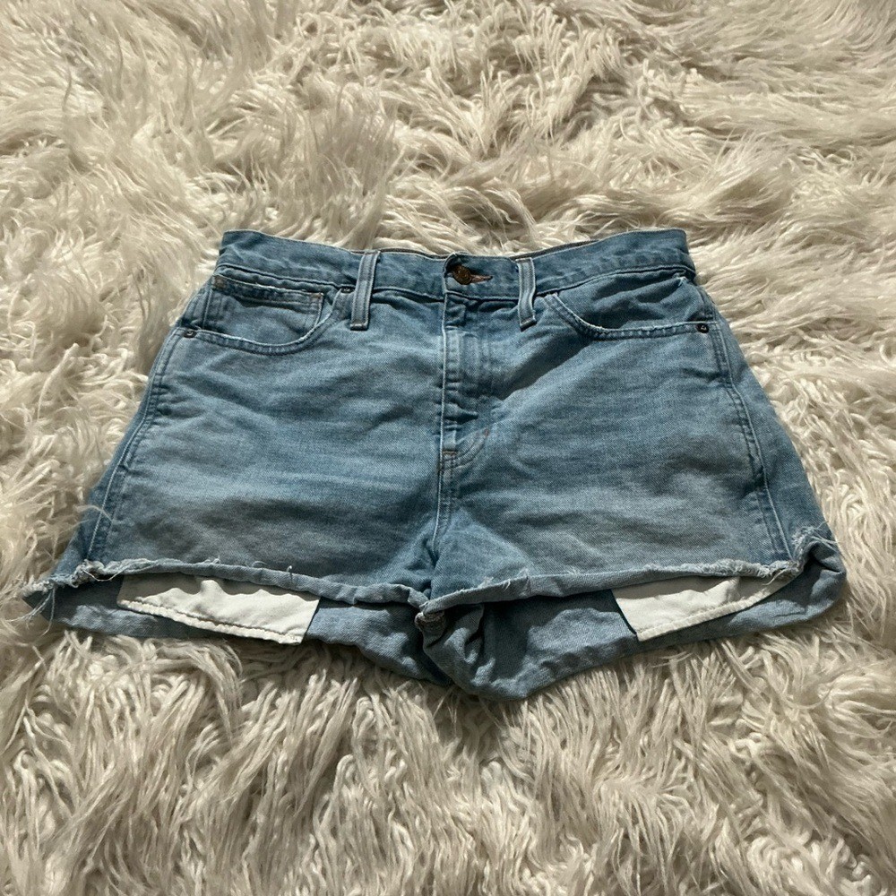 Madewell The Perfect Jean Short: Step-Hem Edition View 2