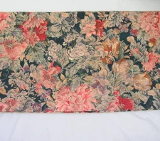 Custom Floral Brocade 128 x 15 Window Valance(s)
