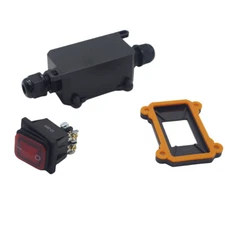 Premium 12V Inline Cord Switch IP67 Outdoor ON/Off Toggle Switch DC SWITCH