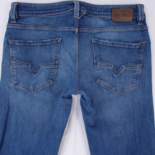 Herren Jeans Diesel LARKEE 087AW Stretch Straight Blau W33 W34 L30 - Bild 3 von 9