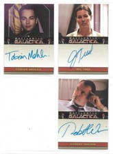 Battlestar Galactica - Season 1 - Autograph & Relic Card Selection NM