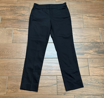 Chaps Women's Dress Pants Black Perfectly Polished Ladies Dress Pants Sz 10  | eBay