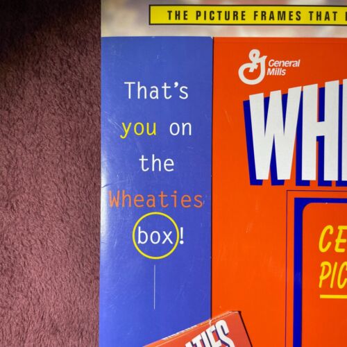 Wheaties Cereal Box Picture Photo Frame for 4x6 or 5x7 - Picture 5 of 10