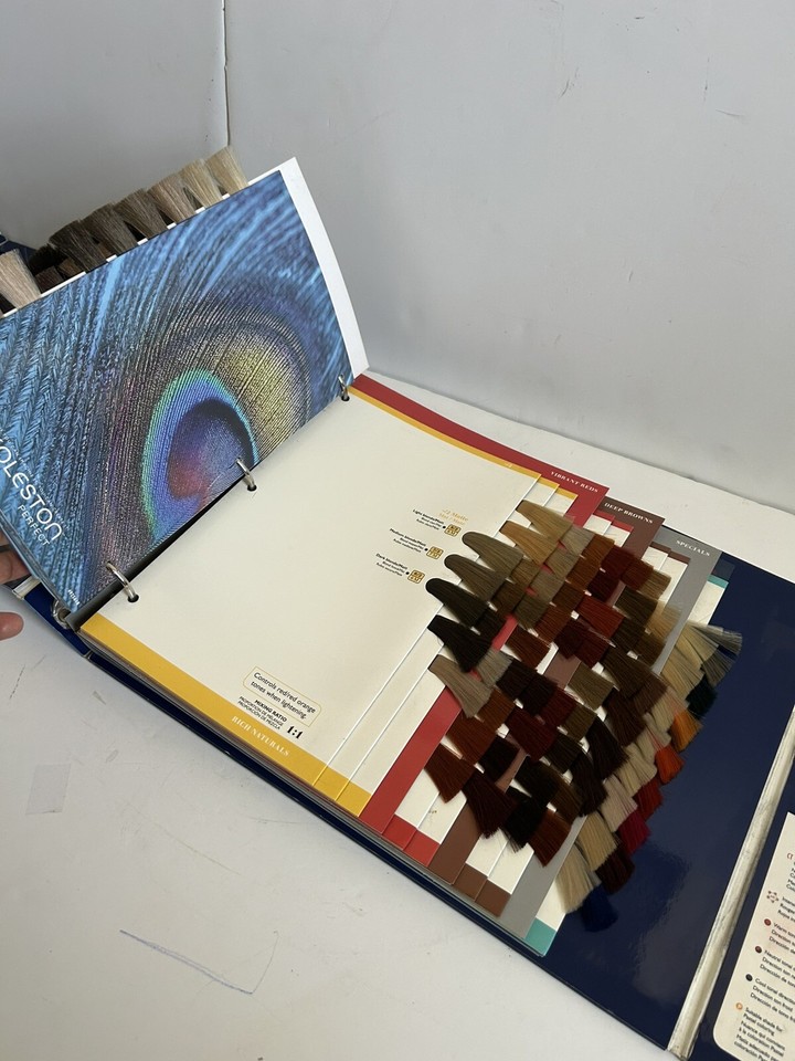 Wella Koleston Perfect Professional Hair Color Swatch Book Used eBay