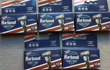 Pack 5 Barbasol Ultra 6 Plus Men's Razor Blade Refill Cartridges 4 Refills Ea.