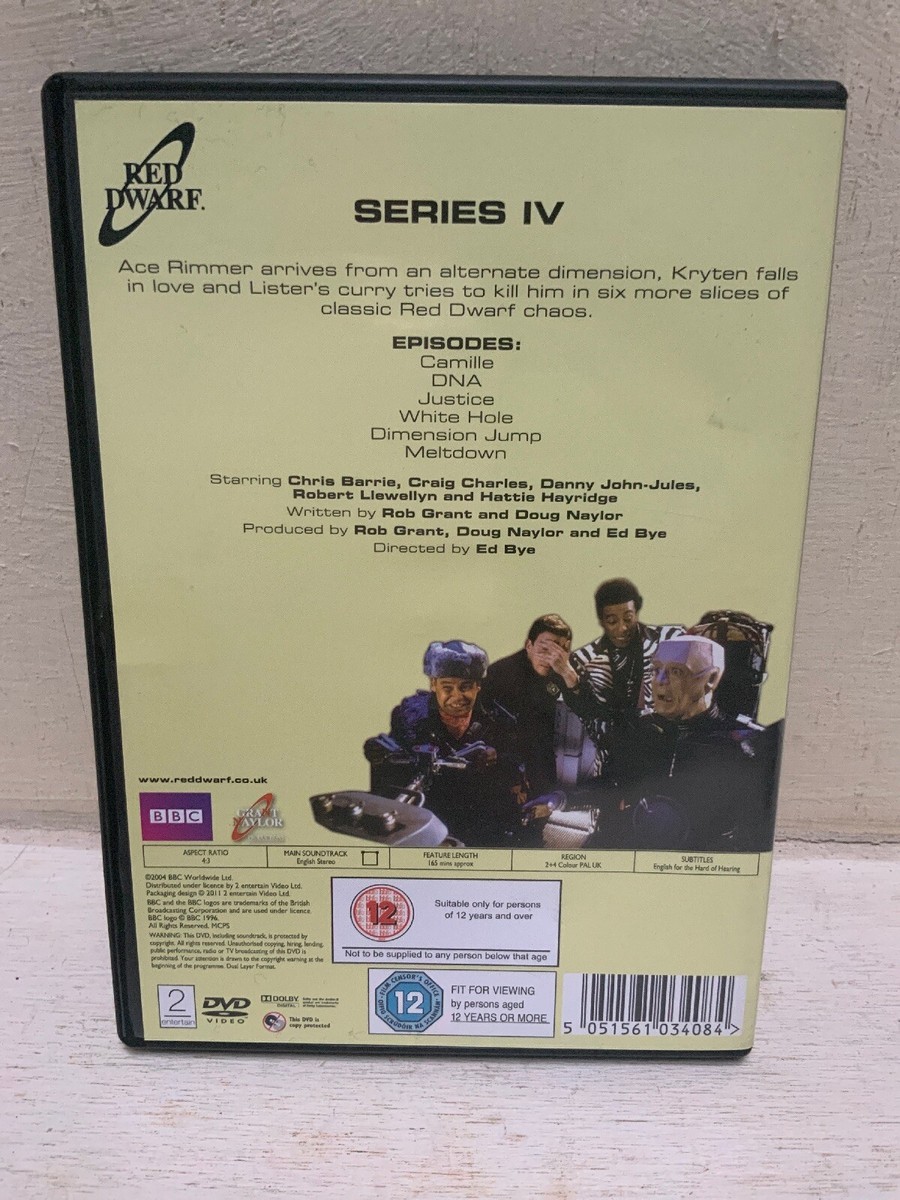 (未使用･未開封品)Red Dwarf: Series 4 [DVD] Red Dwarf Series 4 [DVD] - DVD 6SVG The Cheap Fast Free Post