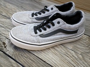 grey vans skate shoes