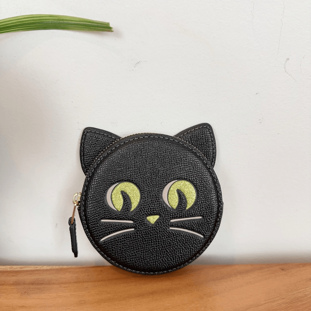 NWT Coach Coin Case With Halloween Cat | eBay