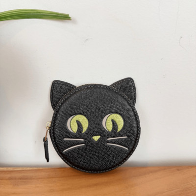 NWT Coach Coin Case With Halloween Cat | eBay