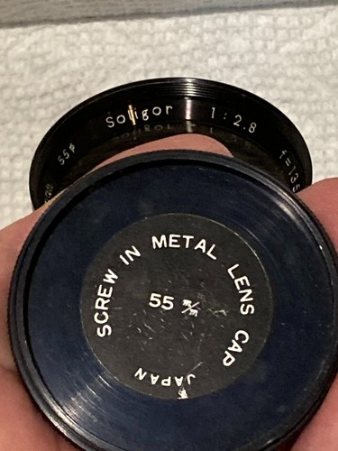 SOLIGOR TELE AUTO f= 1 35mm 1:2.8 W/lens caps Made in Japan - Picture 13 of 22