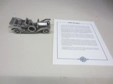 Lot #1 Danbury Mint 1912 SIMPLEX Pewter Classic Cars of the World